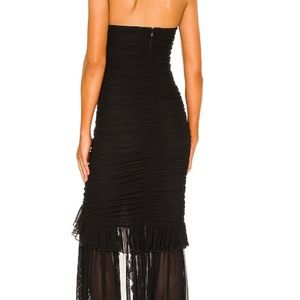 Giules Gown in Black MAJORELLE